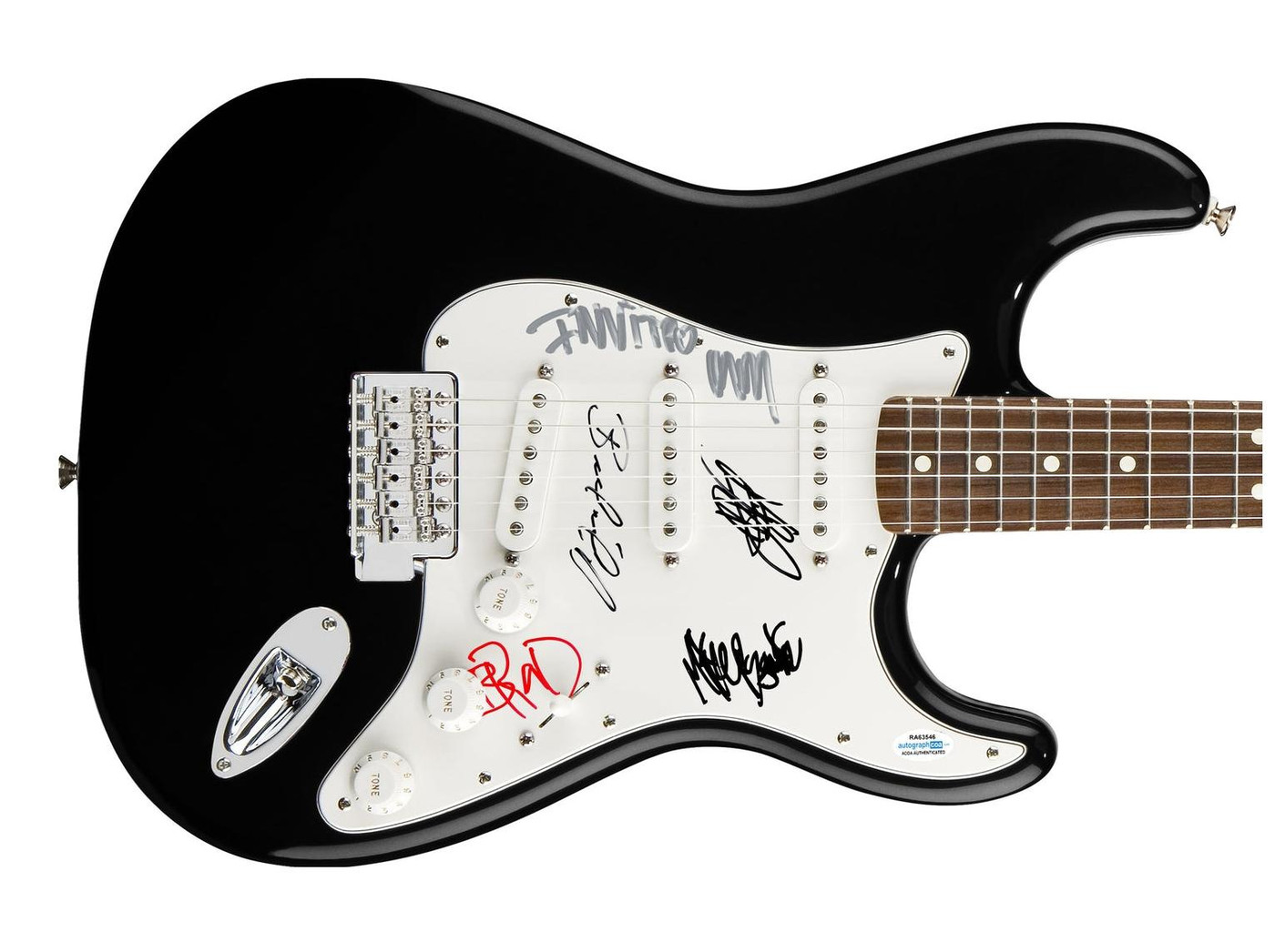 Invitro Signed Autographed Guitar ACOA