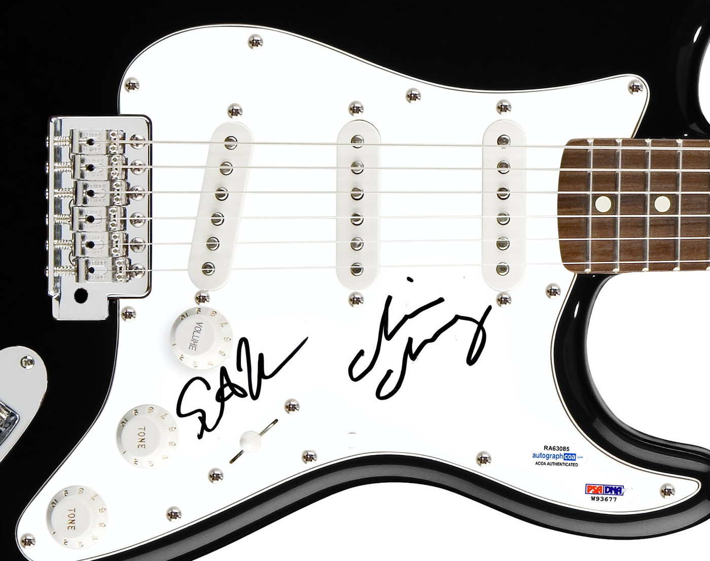 Jane's Addiction Signed X2 Autographed Guitar ACOA
