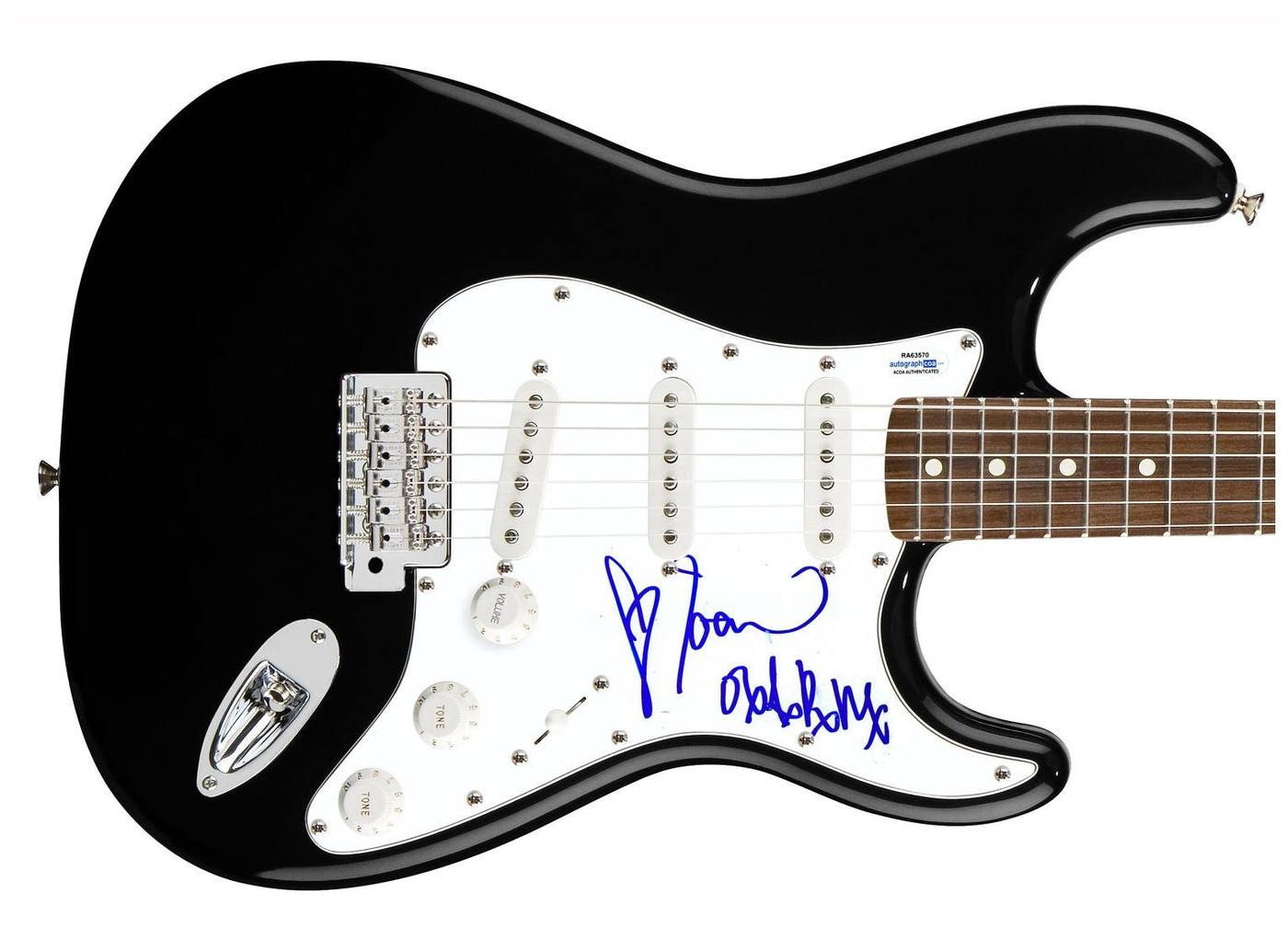 Joan As Police Woman Signed Autographed Guitar Joan Wasser ACOA Version 3