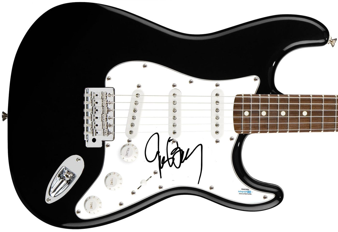 Joan Baez Signed Autographed Guitar ACOA