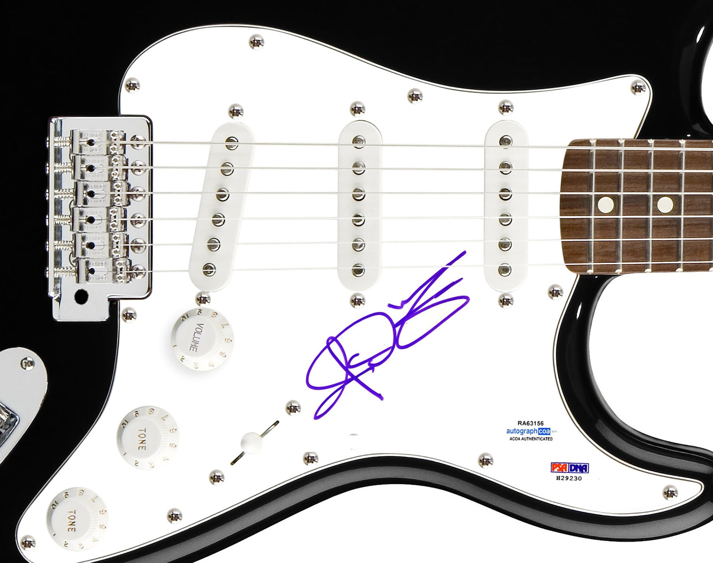 Jo Dee Messina Signed Autographed Guitar ACOA