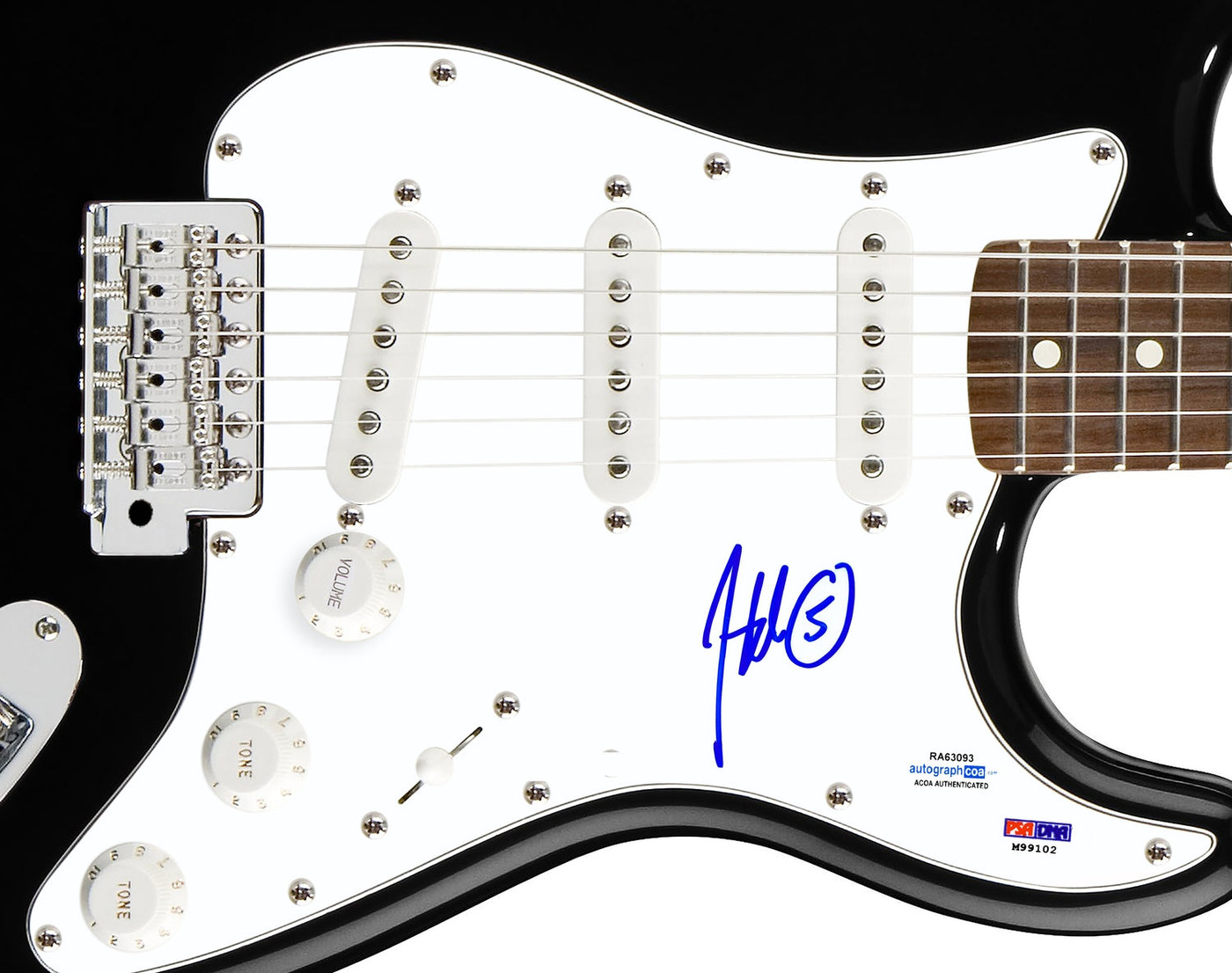 John 5 Signed Autographed Guitar Marilyn Manson Rob Zombie ACOA