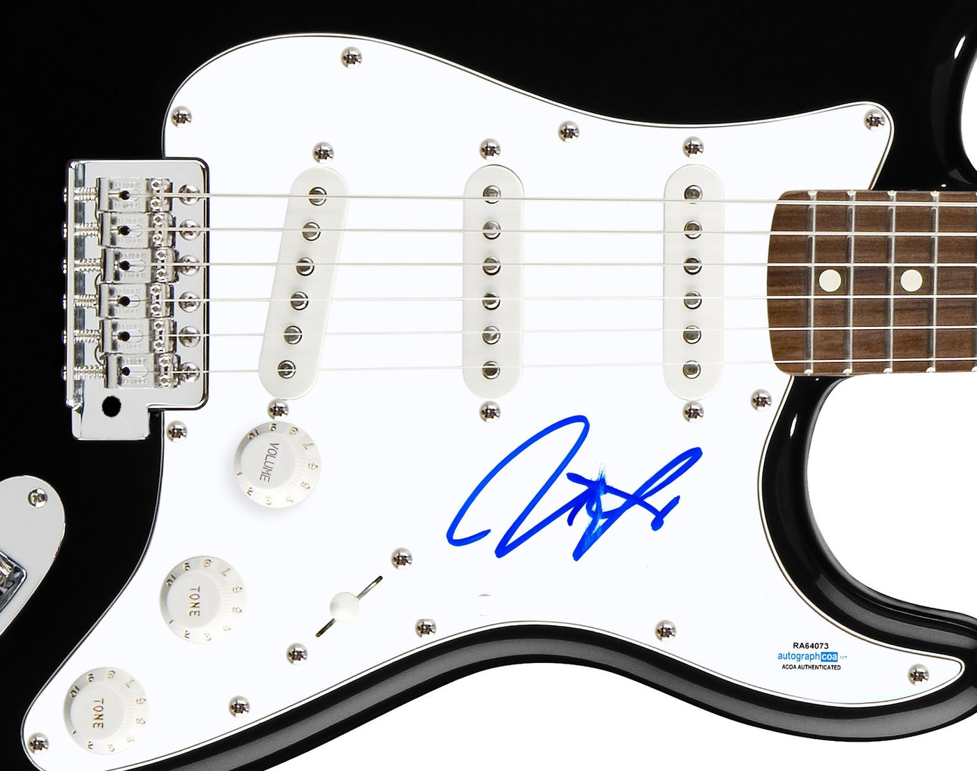 Jonny Lang Signed Autographed Guitar ACOA Version 3