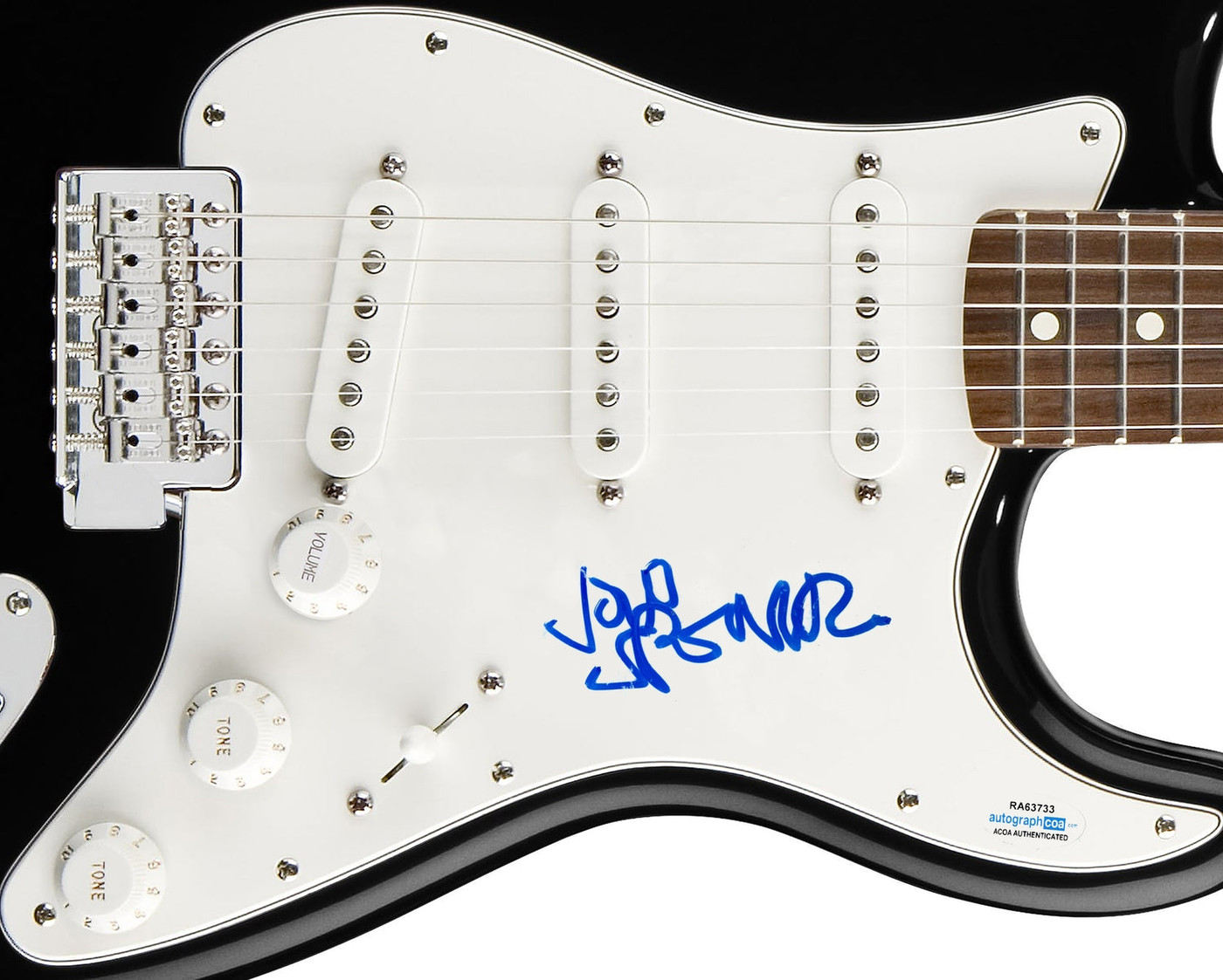 Jon Spencer Signed Autographed Guitar ACOA ACOA