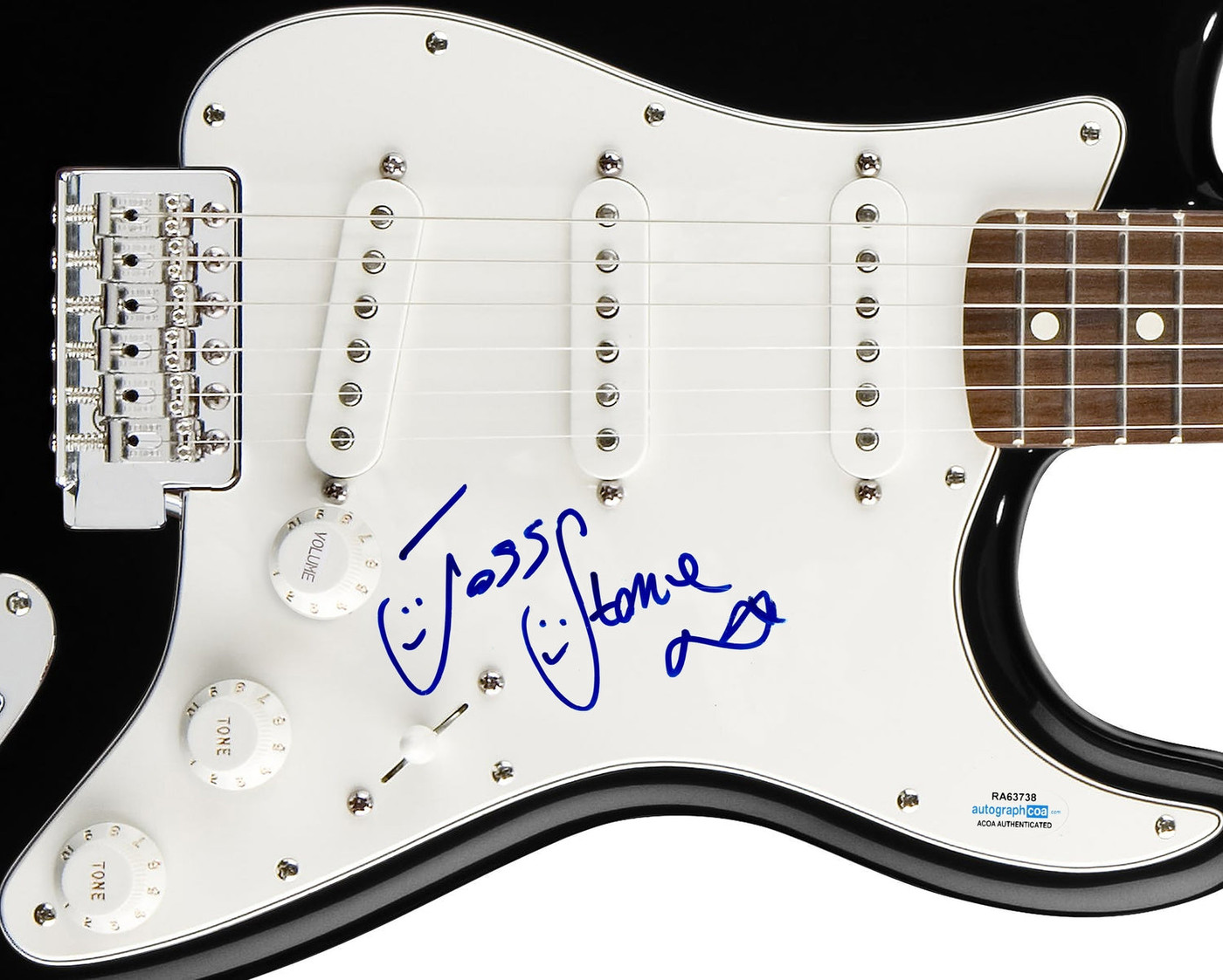 Joss Stone Signed Autographed Guitar ACOA