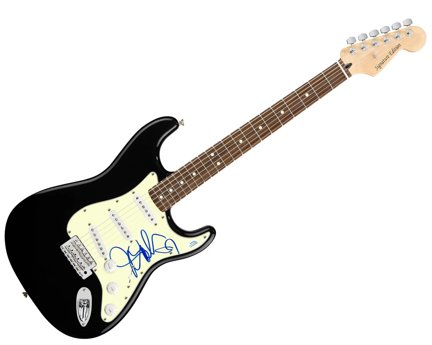 Judy Collins Signed Autographed Guitar ACOA Version 2
