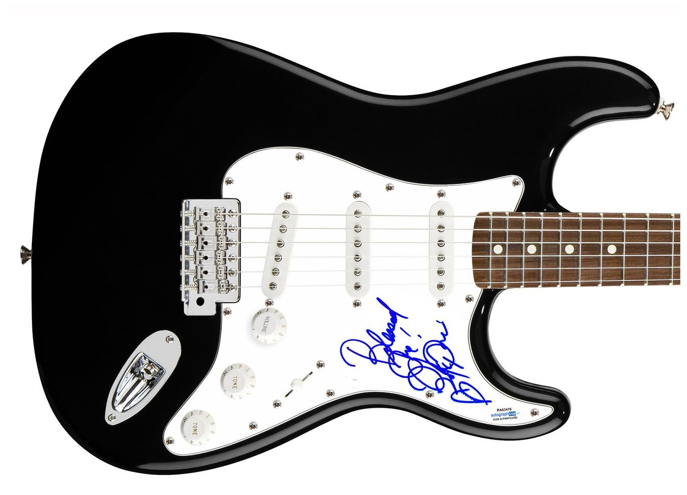 Lauryn Hill Signed Autographed Guitar The Fugees ACOA Version 1