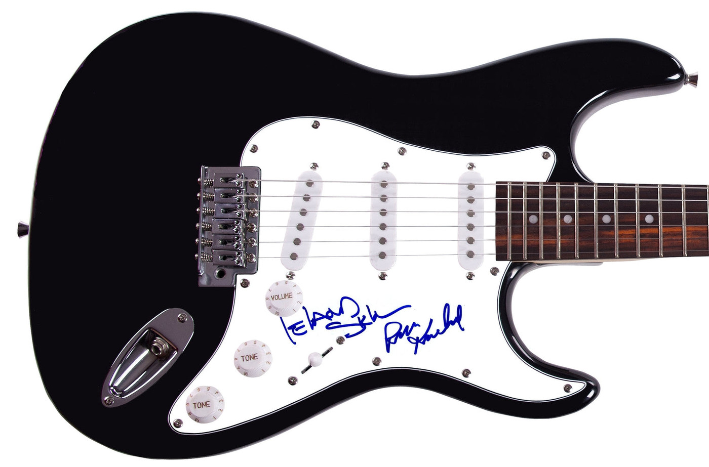 Leland Sklar Autographed Signed Guitar