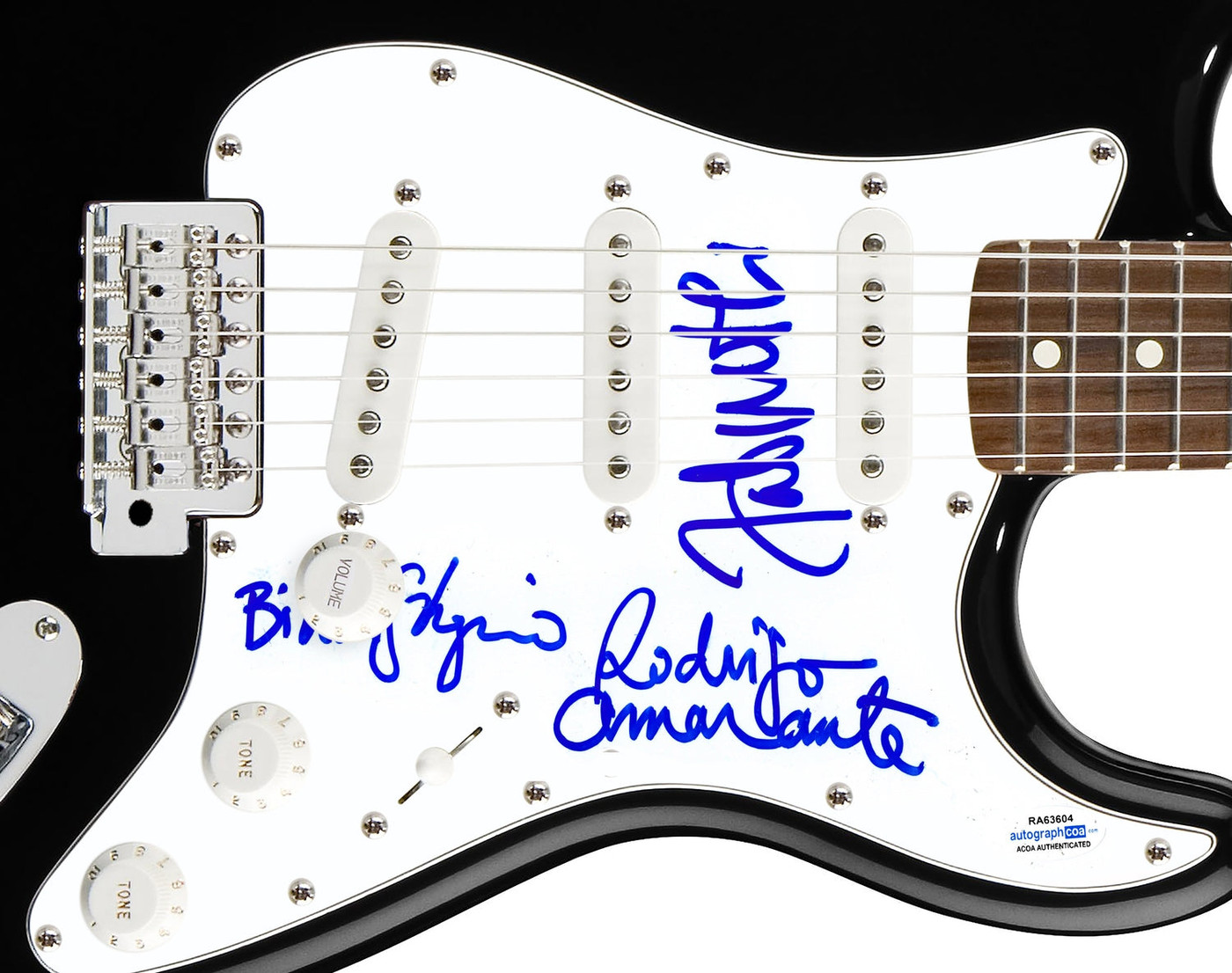 Little Joy Signed Autographed Guitar ACOA Version 1