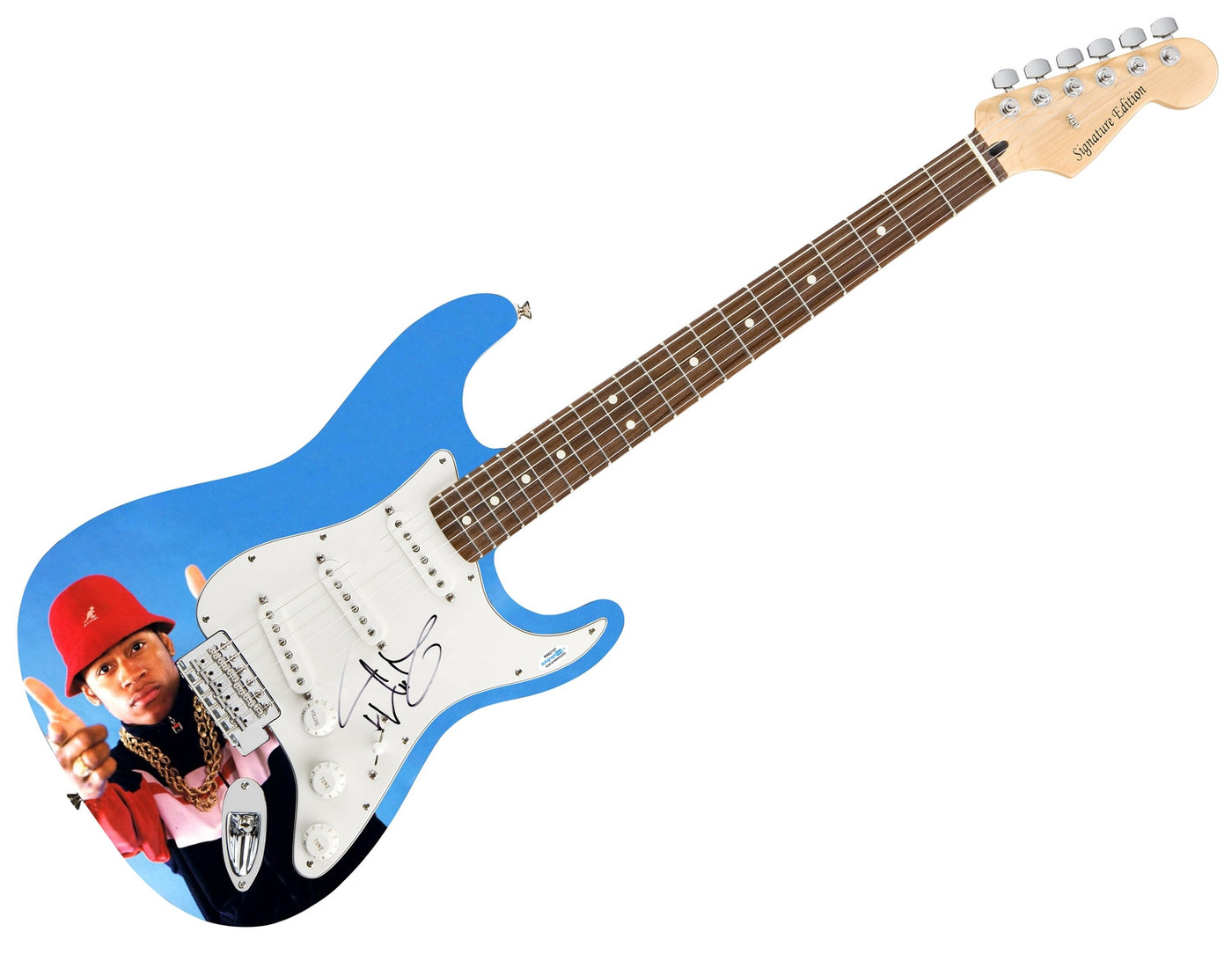 LL Cool J Signed Autographed Photo Graphics Guitar ACOA
