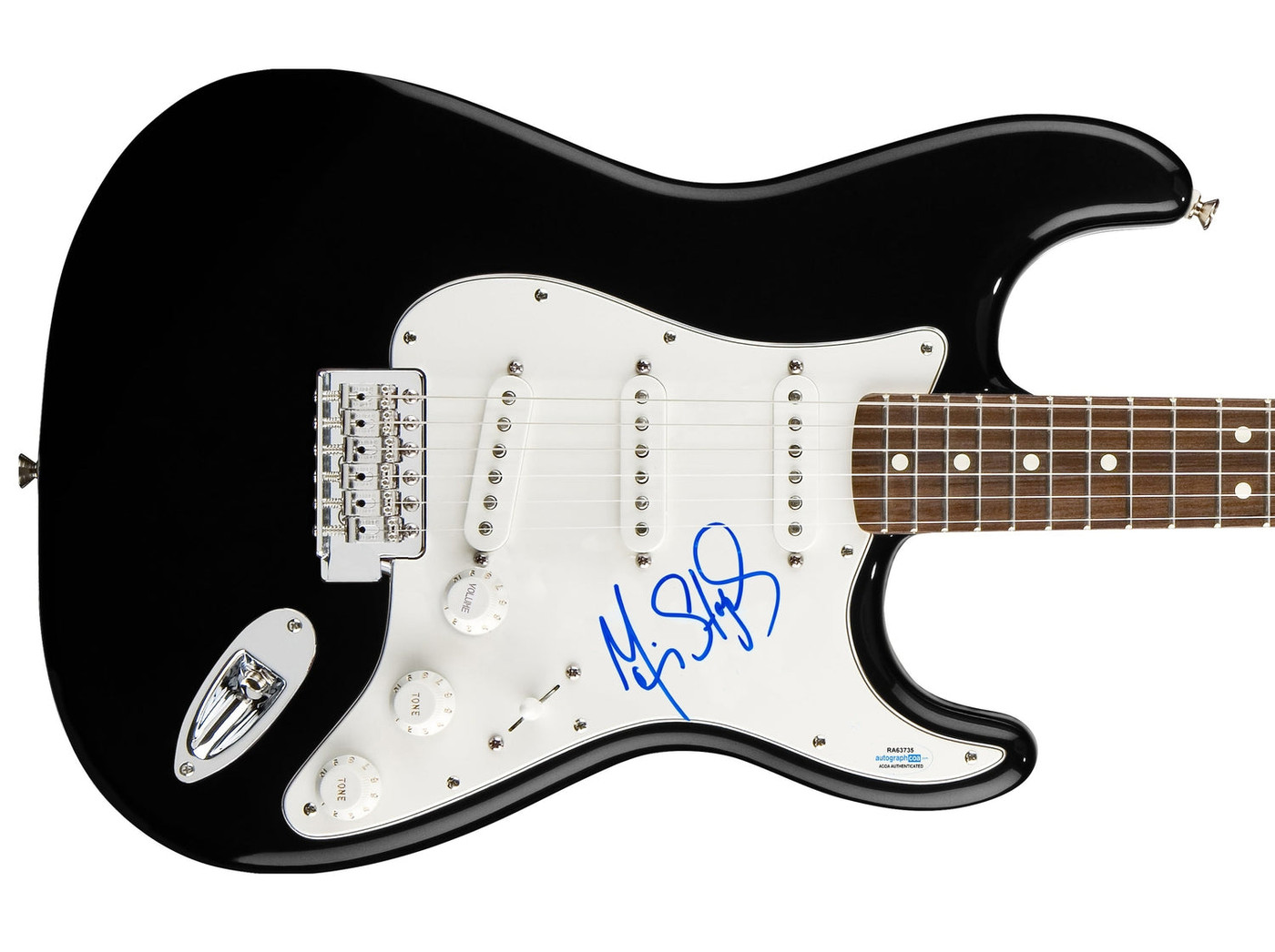 Mavis Staples Signed Autographed Guitar ACOA Version 1