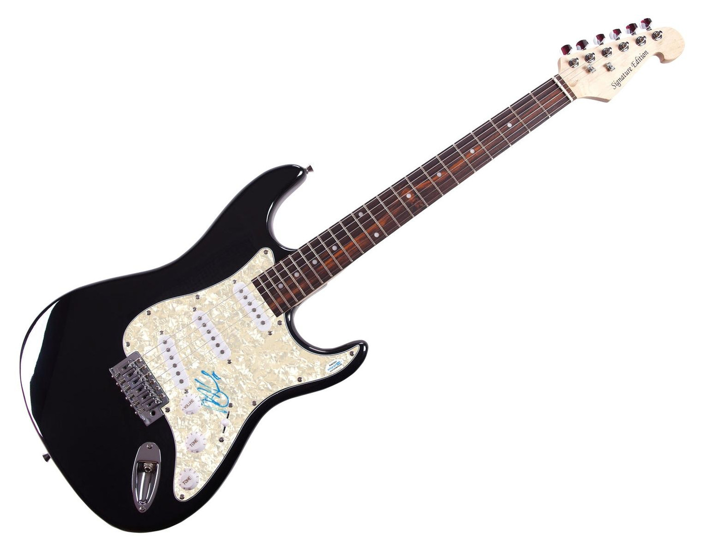 Megadeth Marty Friedman Signed Autographed Guitar ACOA Version 1