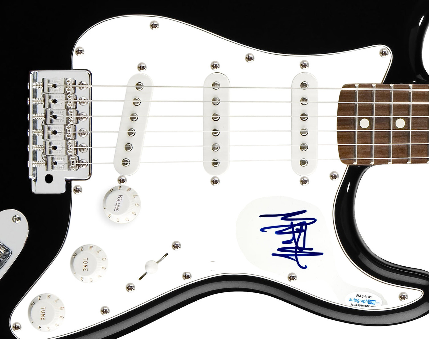 Michael Pitt Signed Autographed Guitar Hedwig ACOA