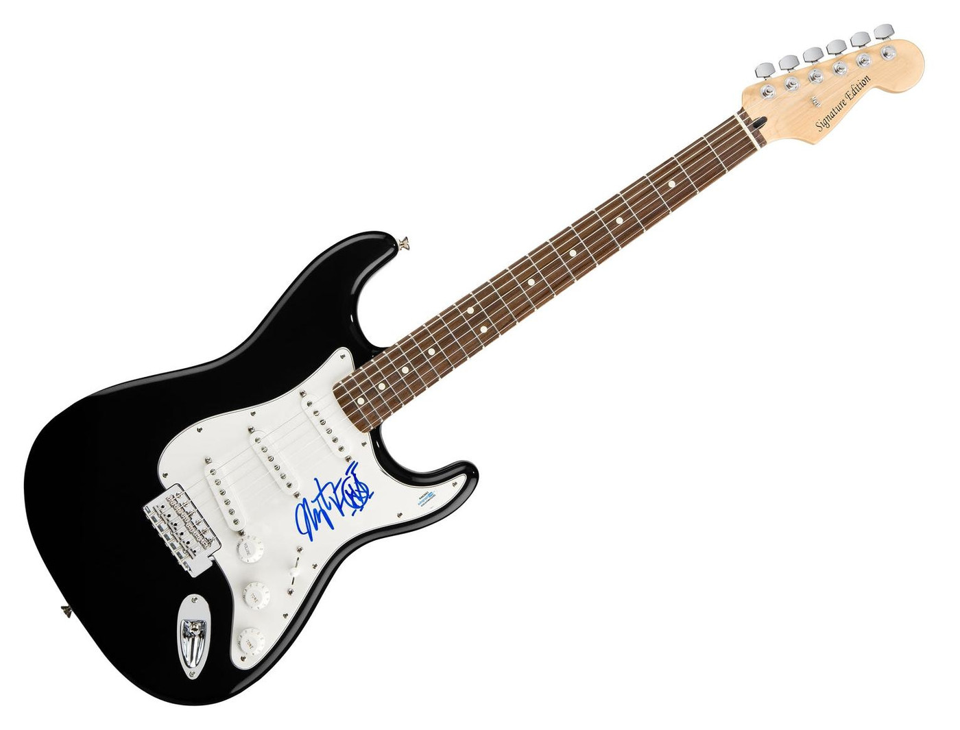 Mike Portnoy Dream Theater Signed Autographed Guitar ACOA Version 2