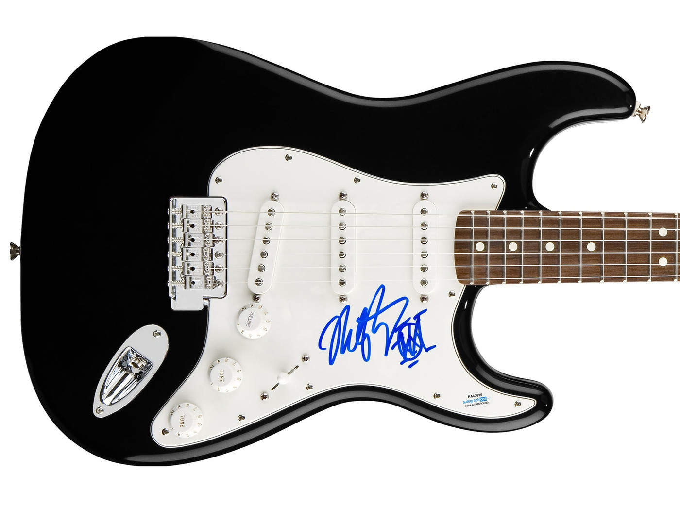 Mike Portnoy Dream Theater Signed Autographed Guitar ACOA Version 4