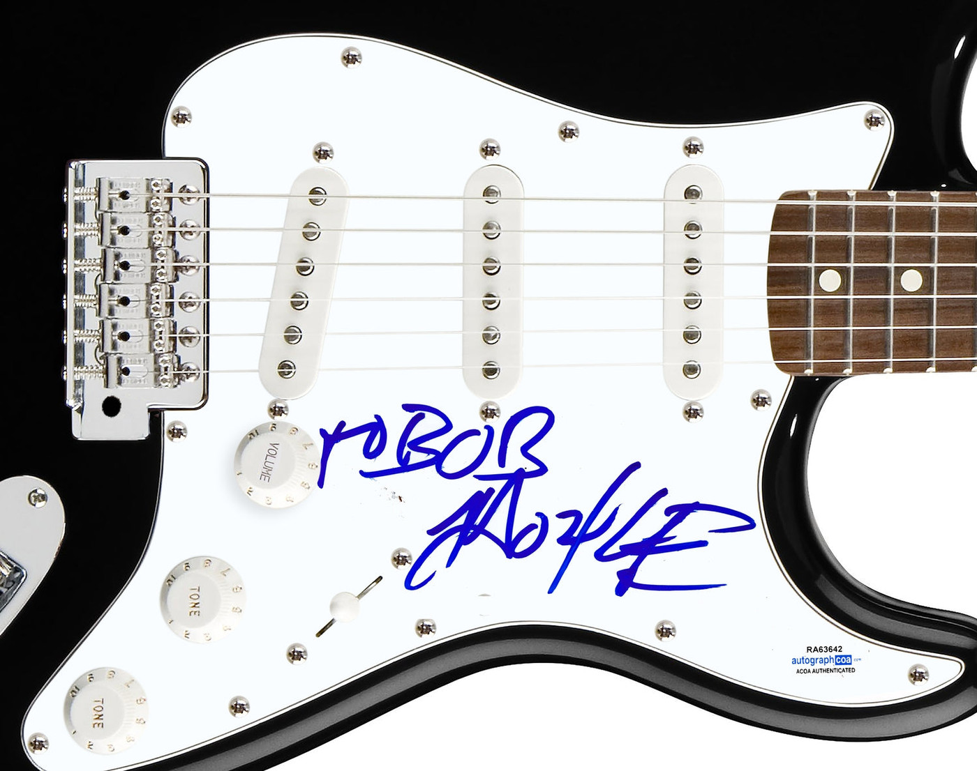 Misfits Doyle Wolfgang von Frankenstein Autographed Guitar ACOA