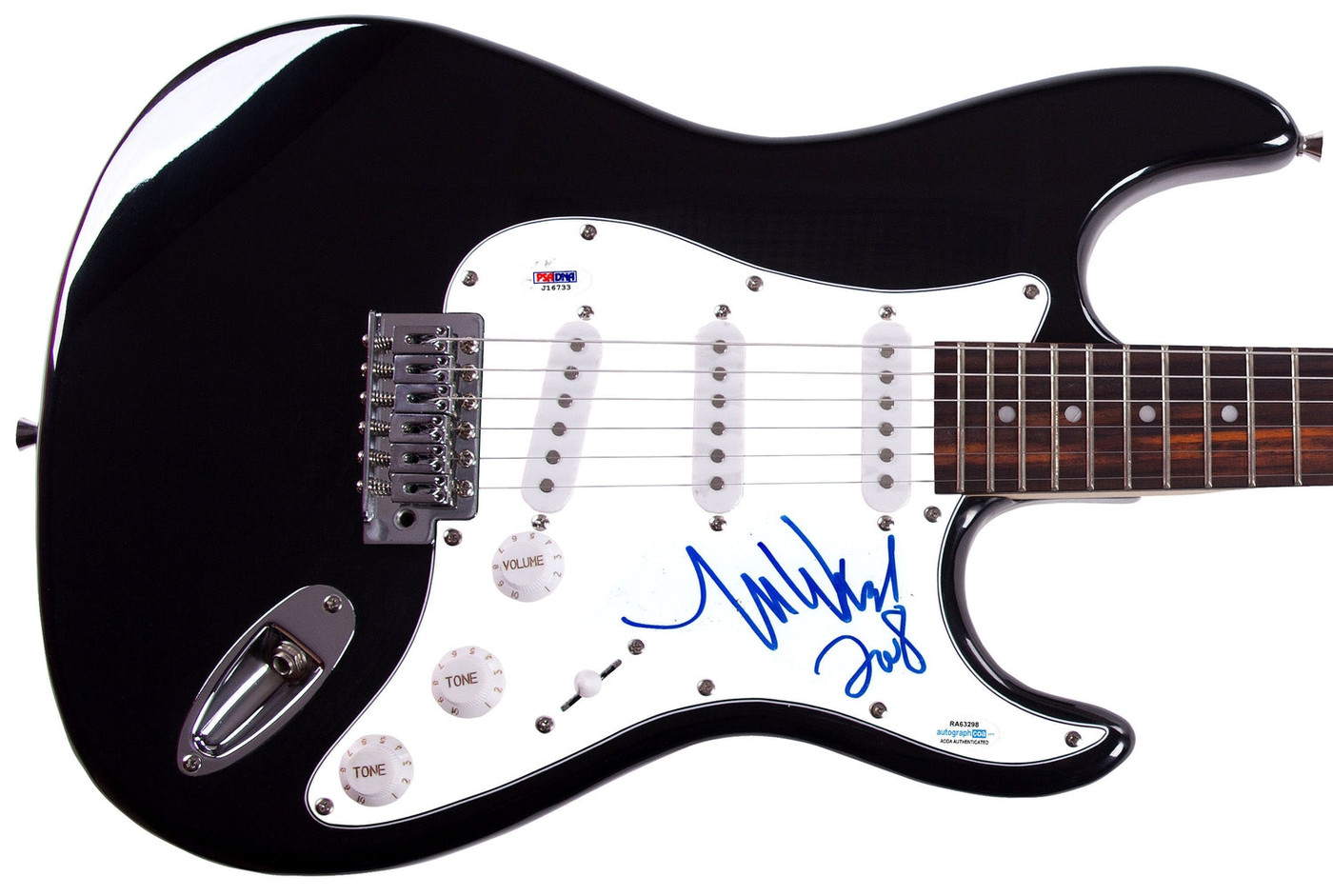 M. Ward Signed Autographed Guitar ACOA