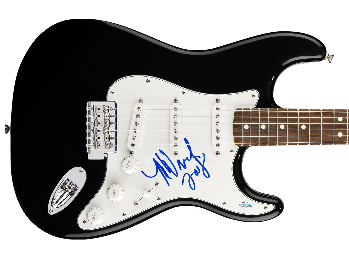 M. Ward Signed Autographed Guitar ACOA Version 1