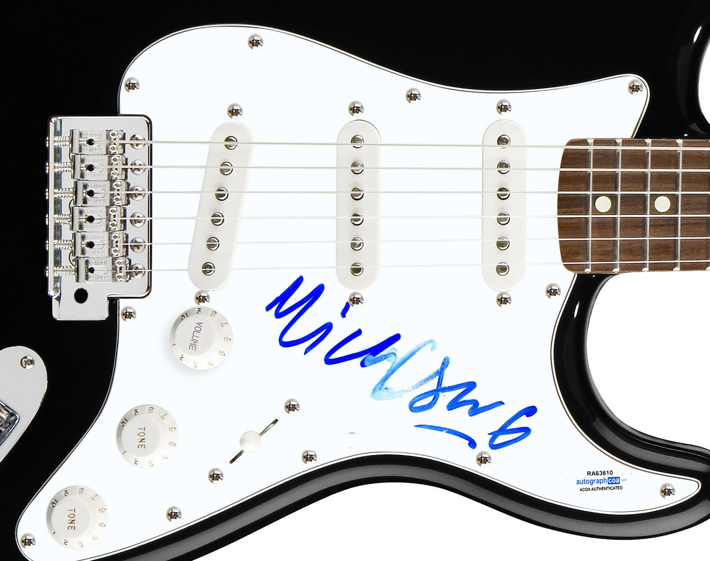 Nick Lowe Signed Autographed Guitar ACOA Version 2