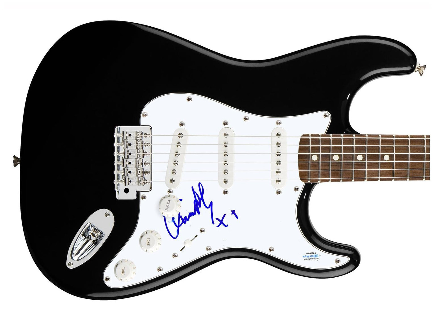Orianthi Signed Autographed Guitar ACOA Version 1