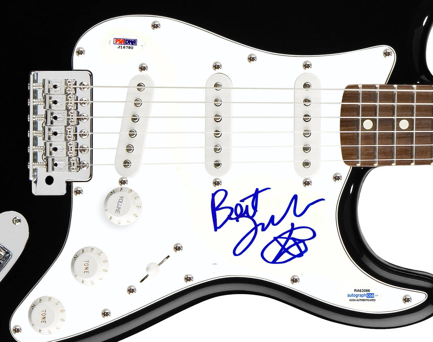 Pentangle Bert Jansch Signed Autographed Guitar ACOA