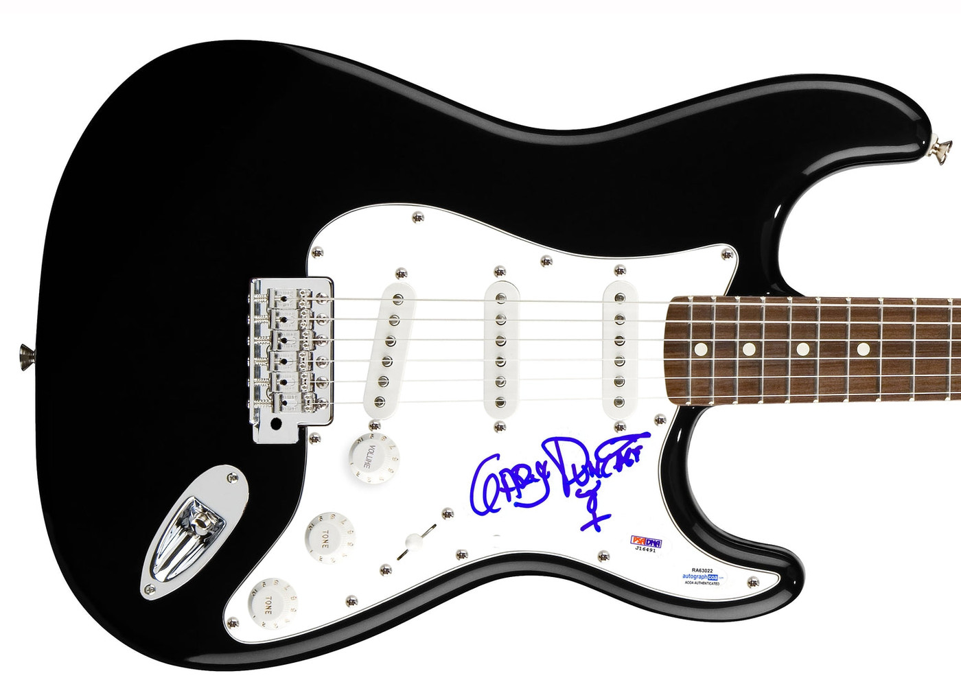 Quicksilver Messenger Service Gary Duncan Signed Autographed Guitar ACOA PSA