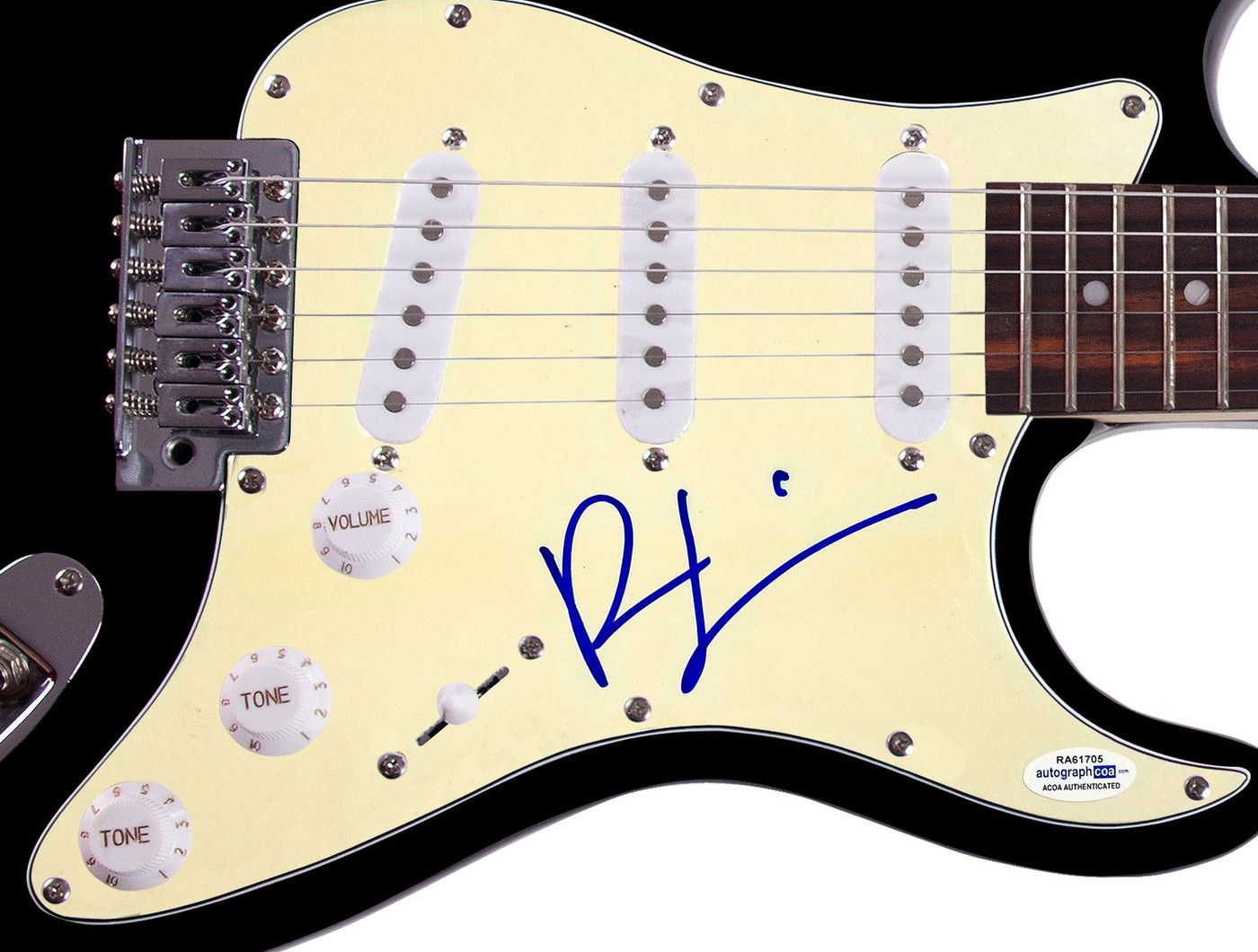 Robin Thicke Signed Autographed Guitar ACOA Version 2