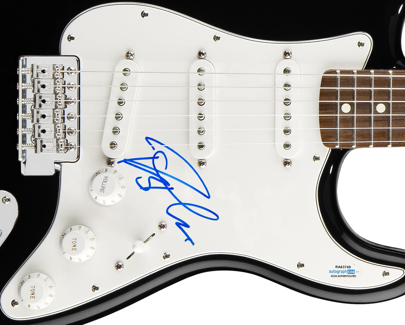 Rob Thomas Signed Autographed Guitar ACOA Version 4