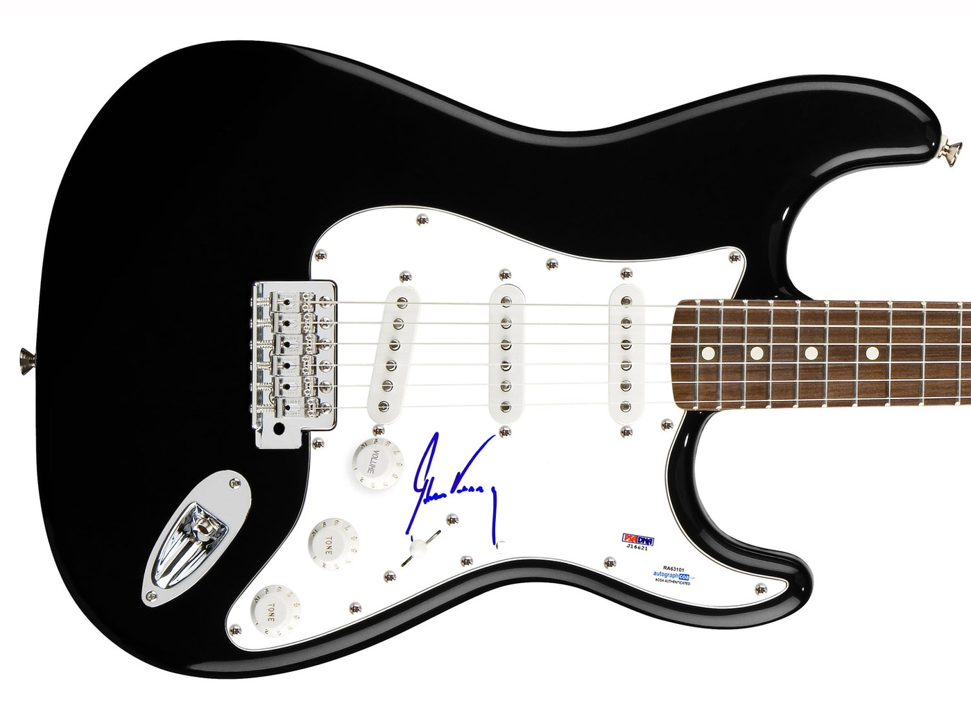 Senator John Kerry Autograph Autographed Guitar Presidential Candidate ACOA Version 1