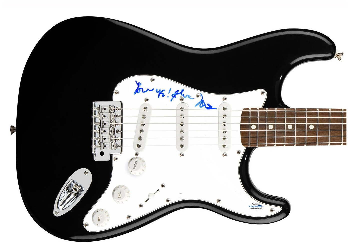 Sharon Jones Signed Autographed Guitar The Dap-Kings ACOA Version 3