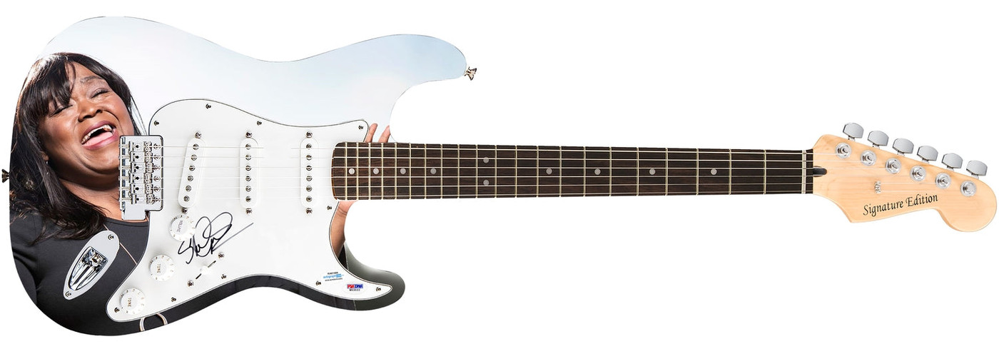 Shemekia Copeland Signed Autographed 1/1 Custom Graphics Photo Guitar PSA