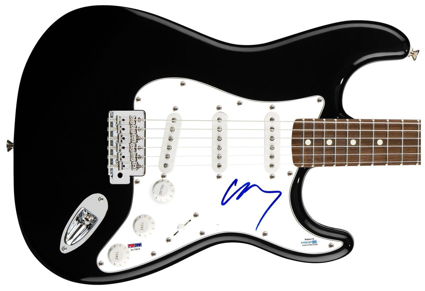 Slipknot Corey Taylor Signed Autographed Guitar Exact Video Proof ACOA Version 3