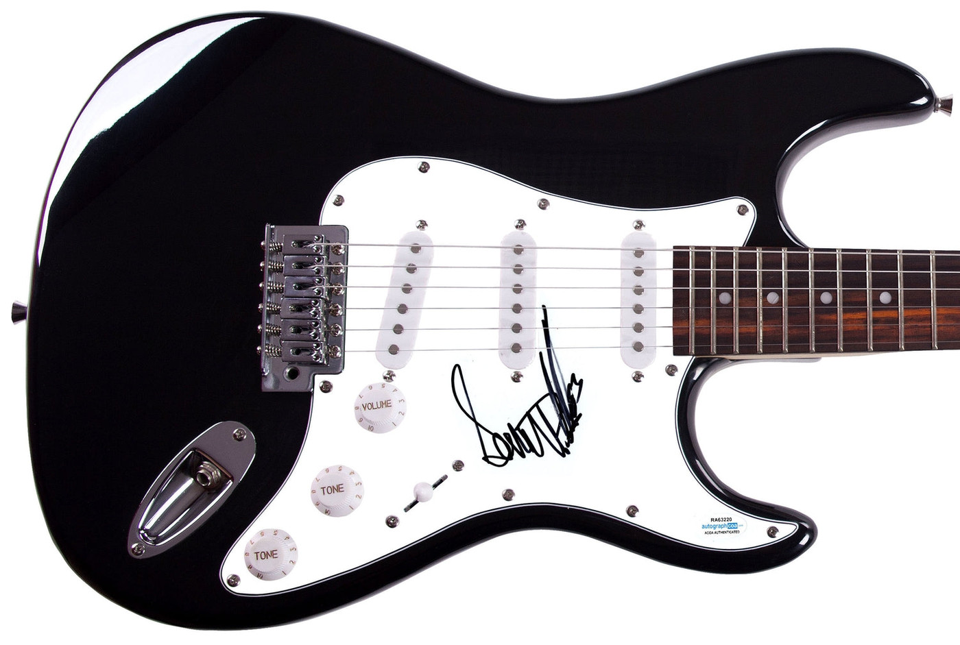 Sonny Rollins Signed Autographed Guitar Jazz ACOA