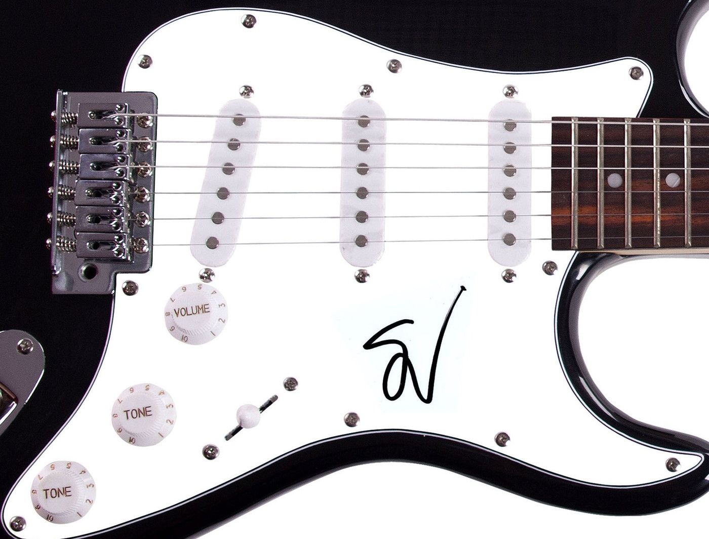 Steve Vai Signed Autographed Guitar