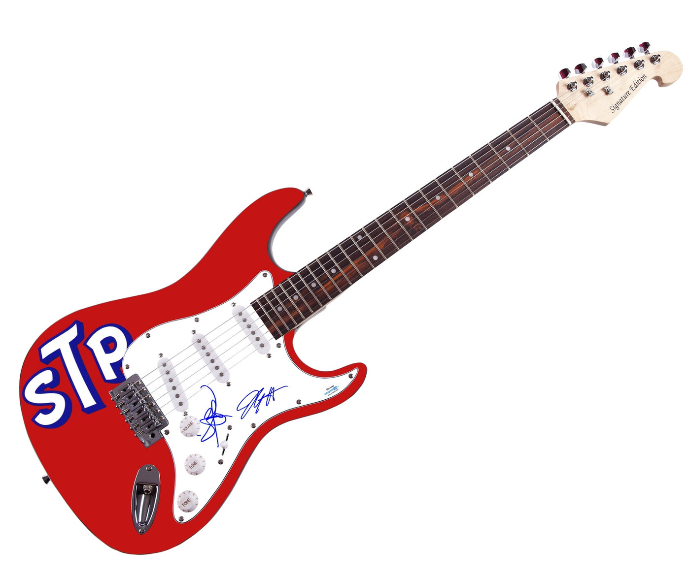 Stone Temple Pilots Signed Autographed Custom Graphics Guitar ACOA Version 2