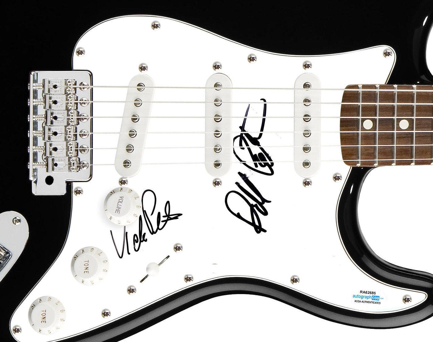 The Bangles Signed X2 Autographed Guitar ACOA