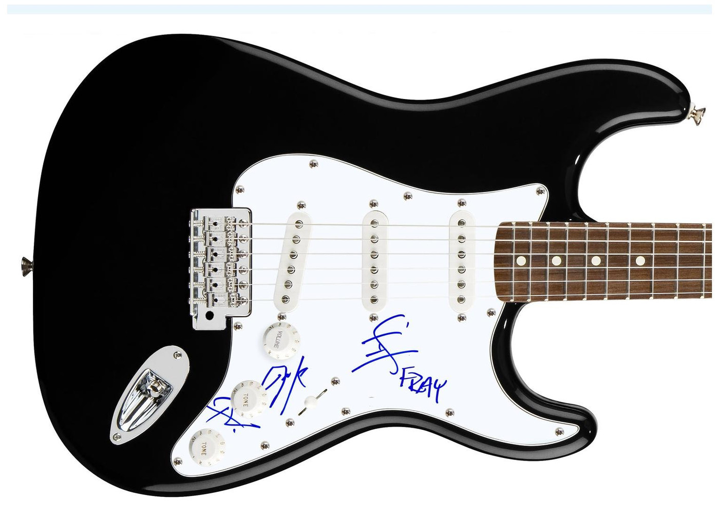 The Fray Signed Autographed Guitar