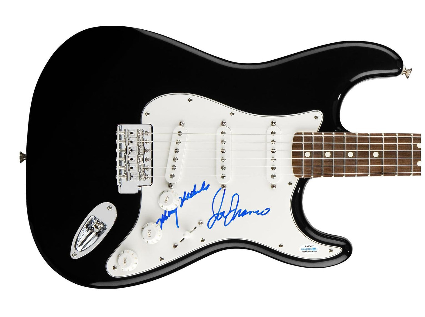 The Good Rats Joey Franco Signed Autographed Guitar ACOA Version 1