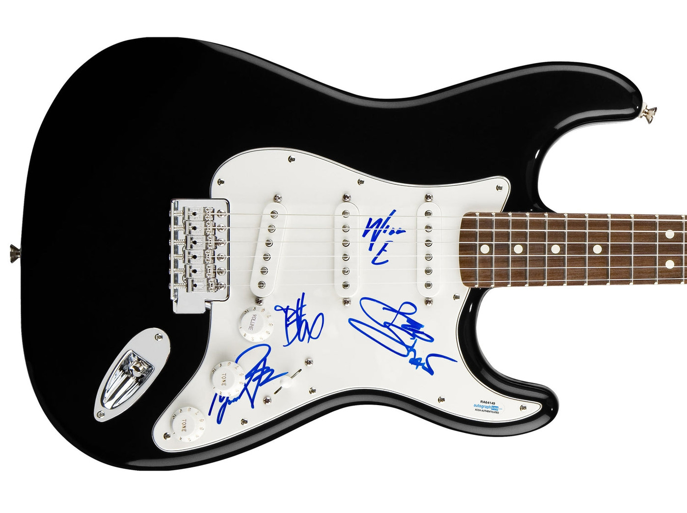 The Guess Who Signed Autographed Guitar ACOA