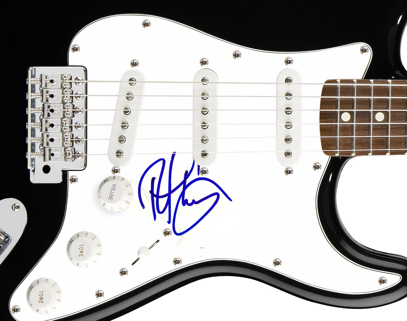 The Six Robert Harvey Signed Autographed Guitar Version 1