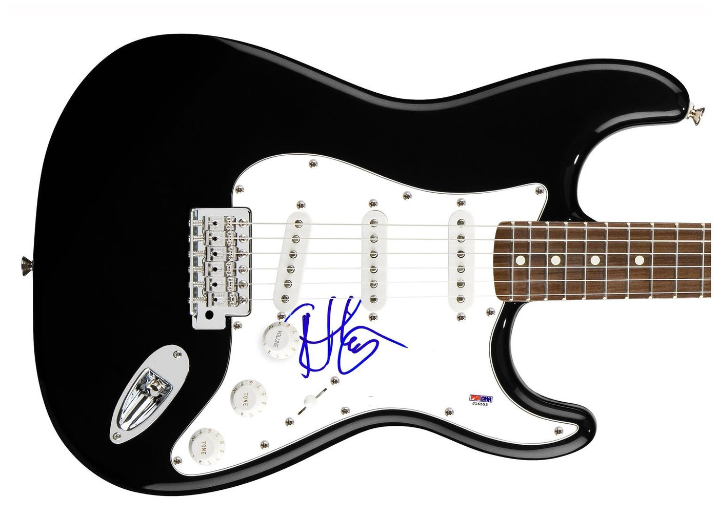 The Six Robert Harvey Signed Autographed Guitar PSA