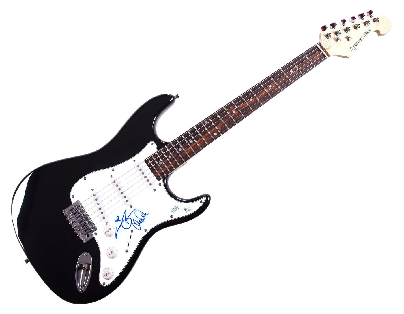 The Watson Twins Signed Autographed Guitar ACOA