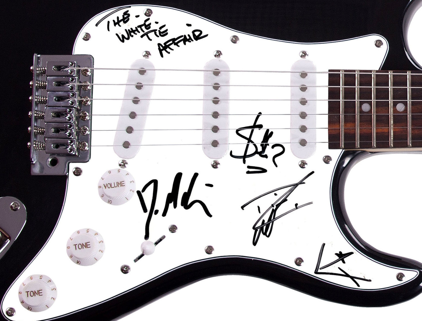 The White Tie Affair Signed Autographed Guitar