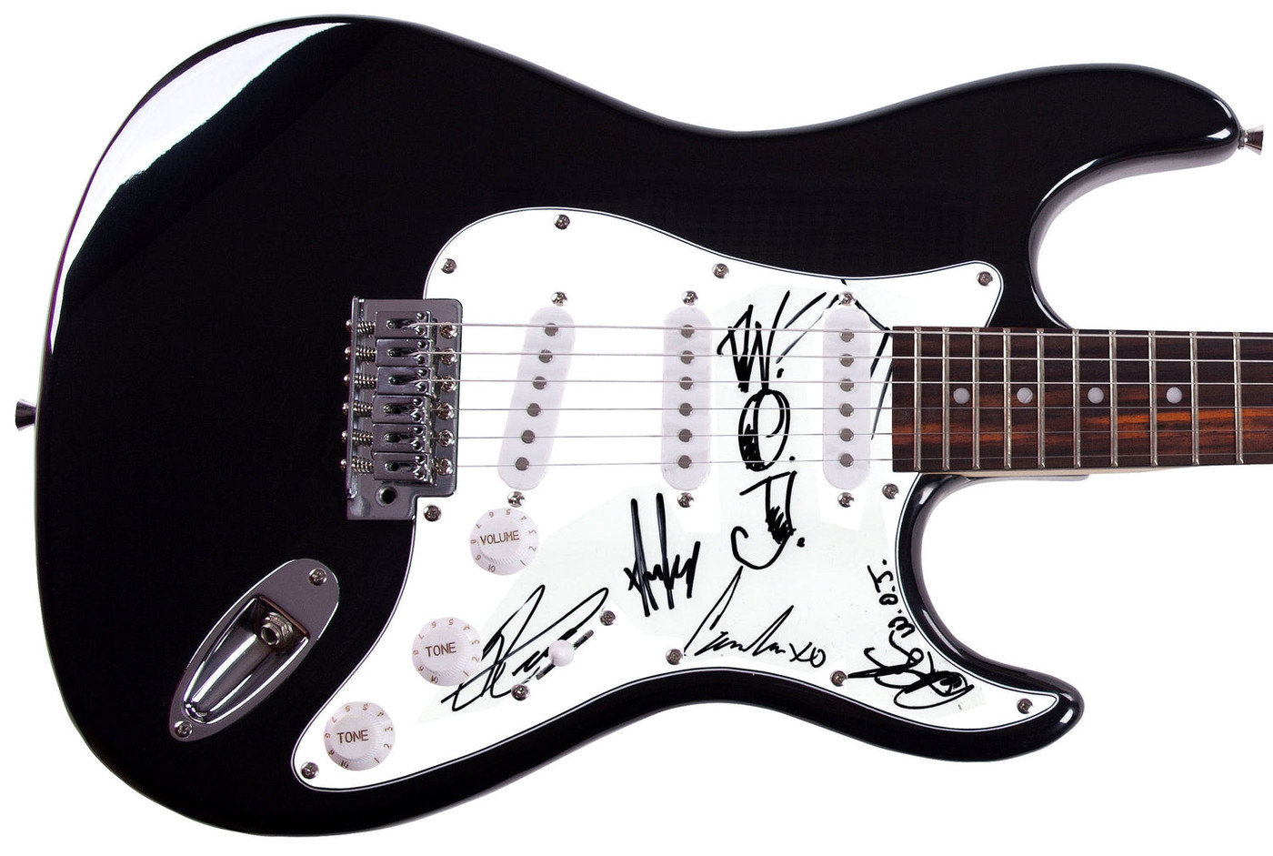 Walls Of Jericho Signed Autographed Guitar Chris Jericho WWE Version 1