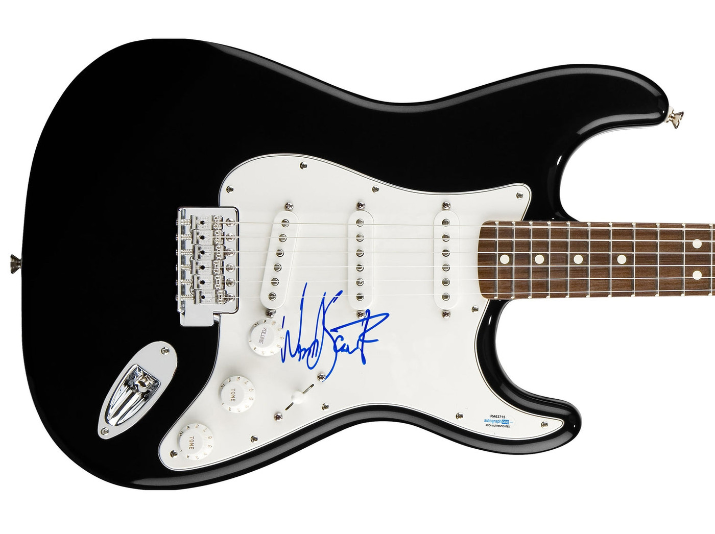 Wes Scantlin Puddle Of Mudd Signed Autographed Guitar ACOA