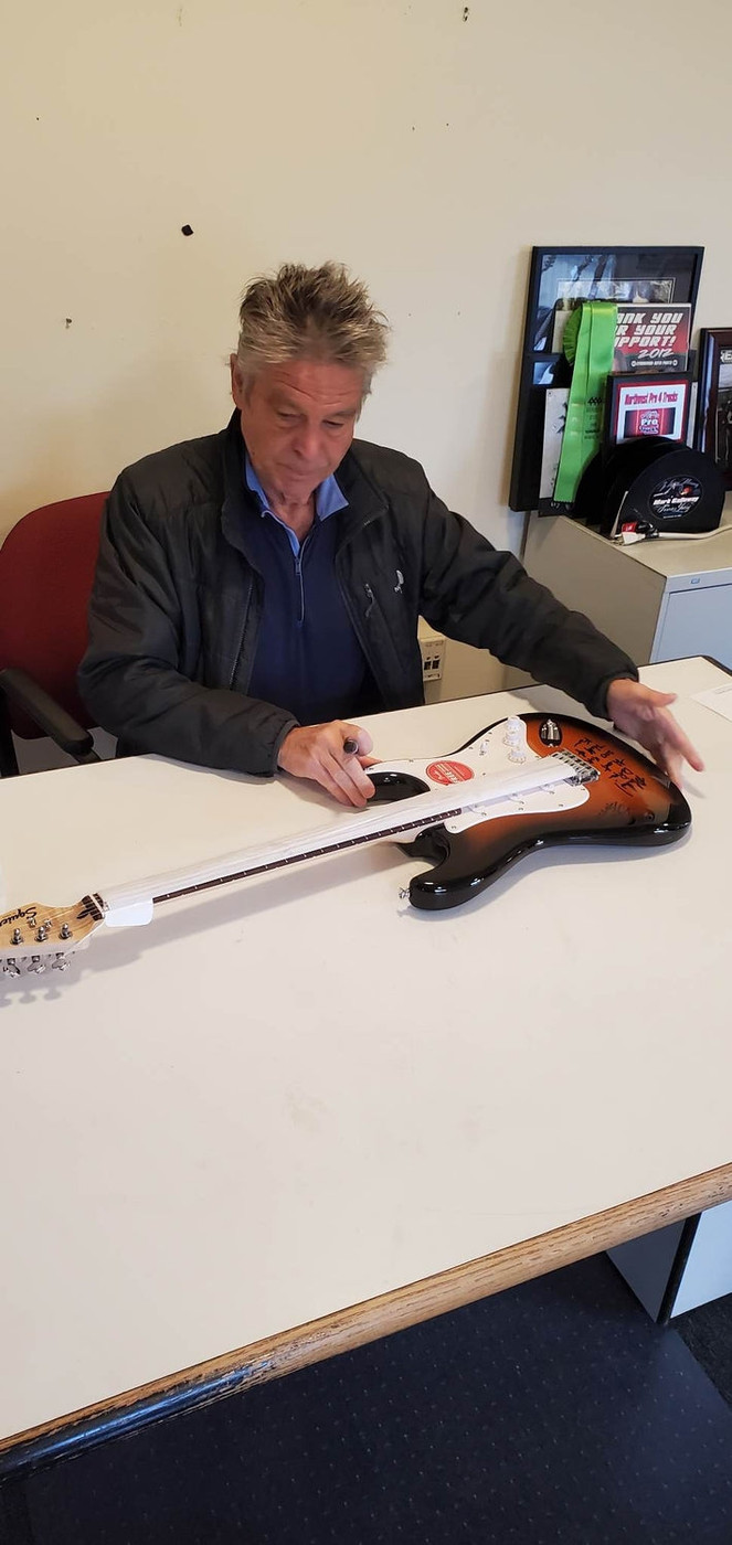 Heart Signed Autographed Fender Guitar Exact Proof R&R HOF JSA