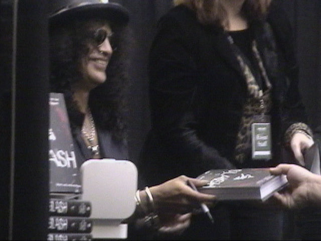 Slash of Guns N Roses Autographed Custom Graphics His Model Epiphone Guitar Version 1