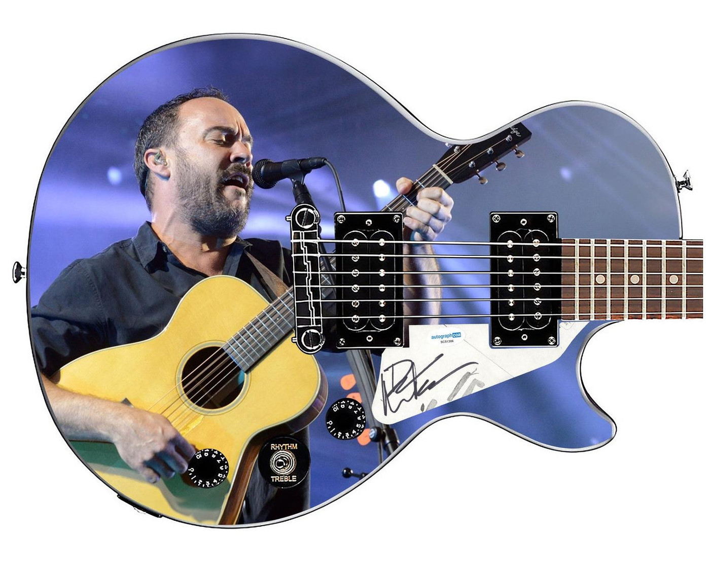 Dave Matthews Autographed Custom "You Can Feel It" Epiphone Graphics Guitar