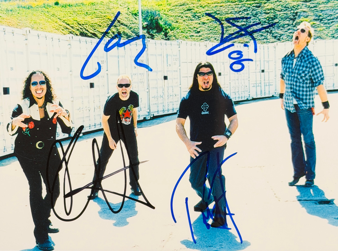 METALLICA – Custom "Hardwired" Signed Presentation