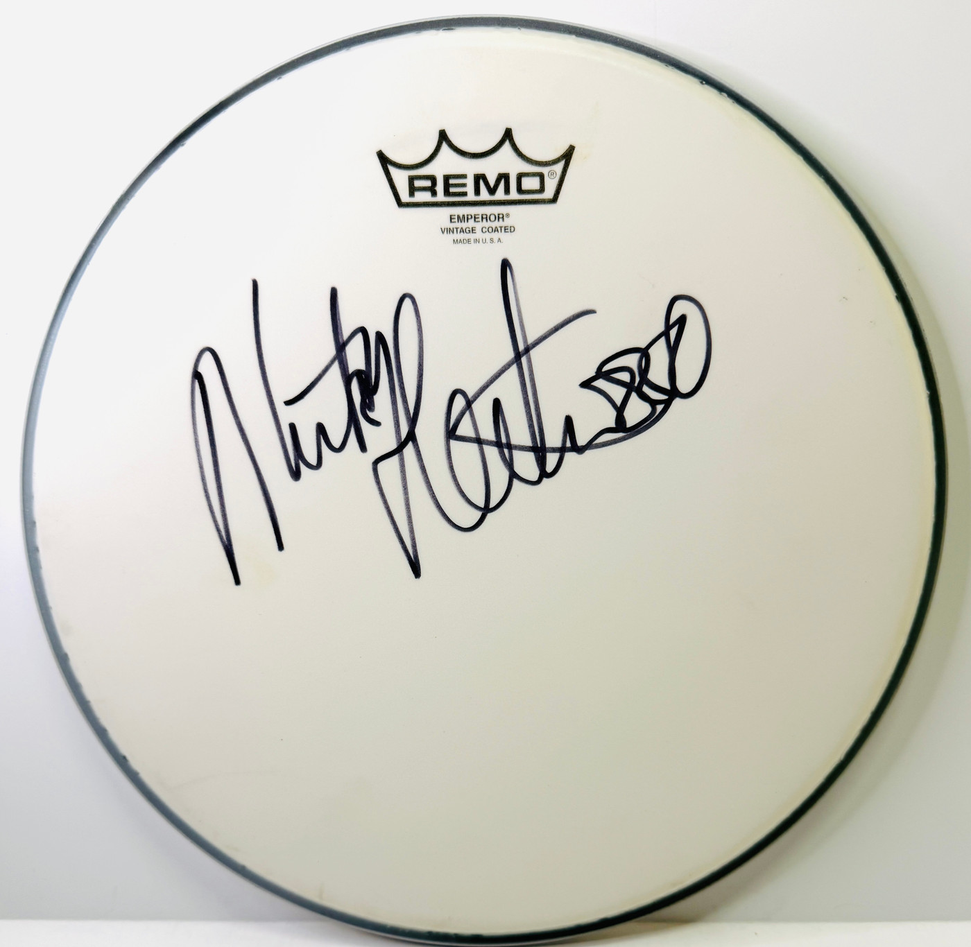 MICK FLEETWOOD – Signed 12" Remo Drumhead
